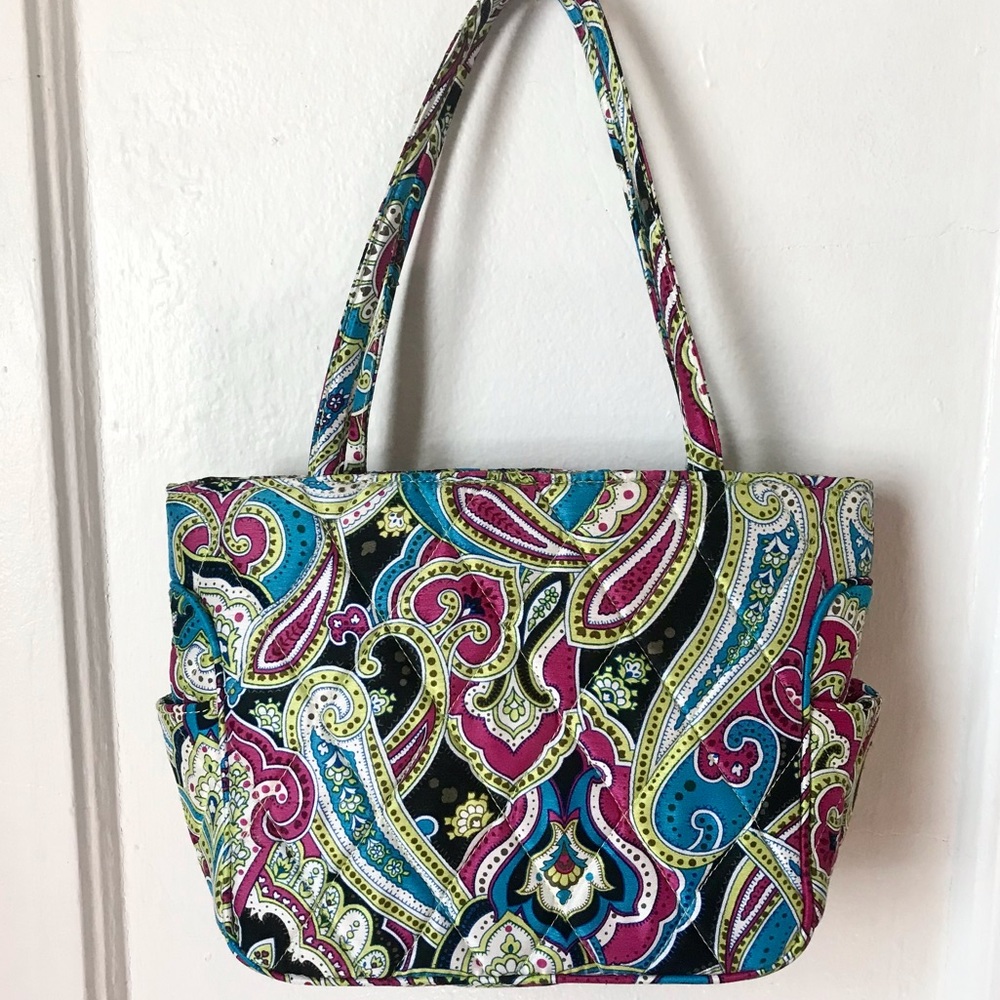 Vera Bradley small quilted purse magnetic 11x7x4